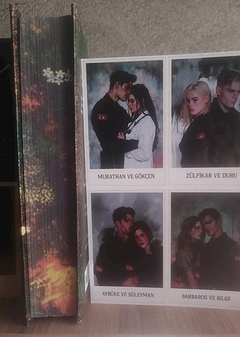 Göçken 3 ciltli yan boyamalı - Görsel 2