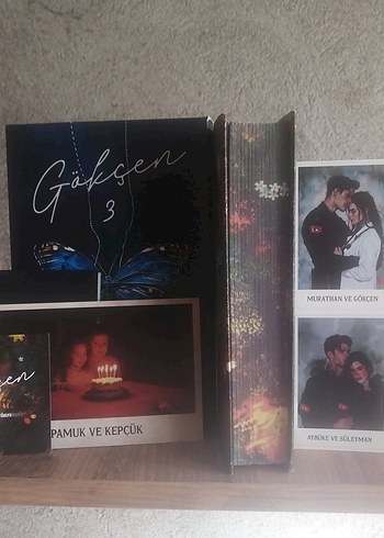 Göçken 3 ciltli yan boyamalı