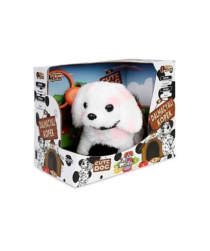  Beden Kumandaki pilli havlayan peluş köpek