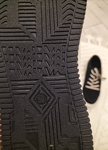 39 Beden siyah Renk Kadın sneaker