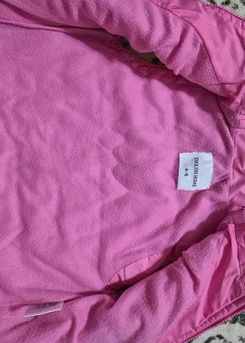 English Home Kız Çocuk Pembe Fermuarlı Yelek