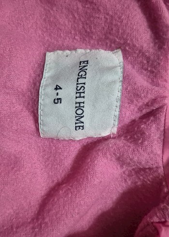4 Yaş Beden Kız Çocuk Pembe Fermuarlı Yelek