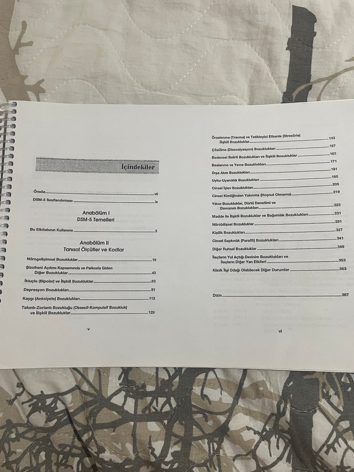 DSM-5 Tanı Ölçütleri kitabı çıktısı - Görsel 2