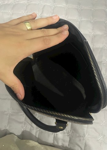 Michael Kors Baskılı Kahverengi Deri Kadın Çanta - Görsel 4