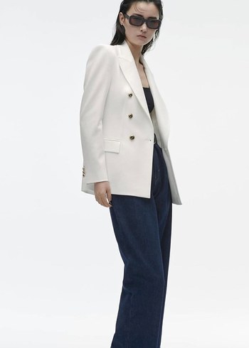 Zara Özel dikim kruvaze blazer ceket Zara