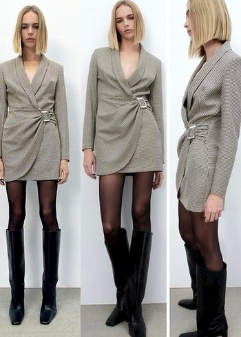 Blazer elbise ZARA - Görsel 3