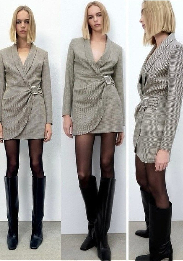 Blazer elbise ZARA - Görsel 3