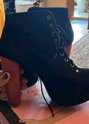 Platform topuklu ayakkabı Jeffrey Campbell - Görsel 3