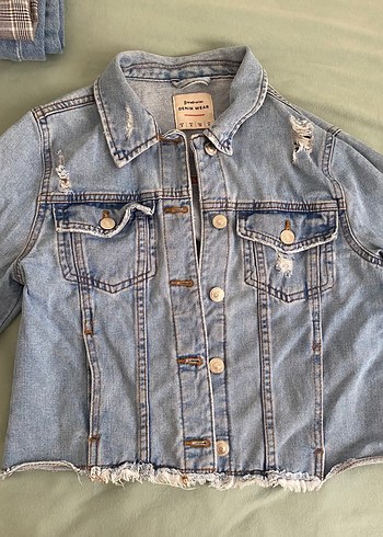 Stradivarius Kadın Kot/Denim Ceket