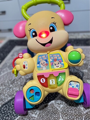 Fisher Price Fisher price köpekçiğin kız kardeşi yürüme arkadaşı