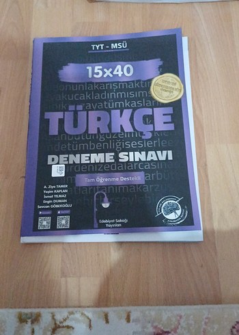 TYT-MSÜ Türkçe Deneme Sınavı 15x40