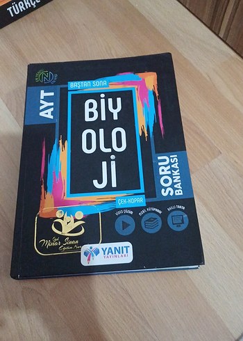  Beden AYT Biyoloji Soru Bankası - Yanıt Yayınları
