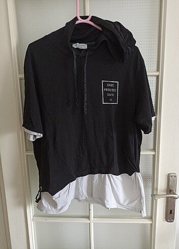 Kapüşonlu bayan sweatshirt