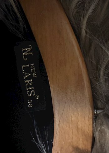 Kadın Siyah Uzun Kemerli Klasik Kaban - Görsel 2