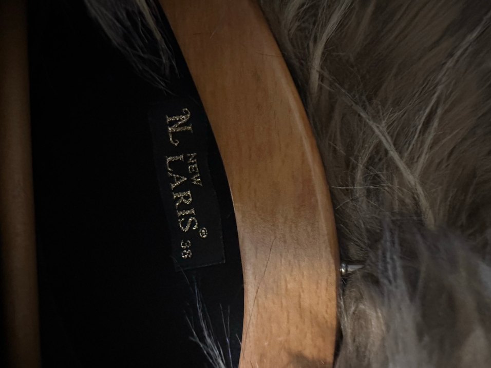 Kadın Siyah Uzun Kemerli Klasik Kaban - Görsel 2