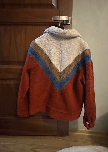 Kahverengi Kürklü Midi Kadın Ceket - Görsel 3