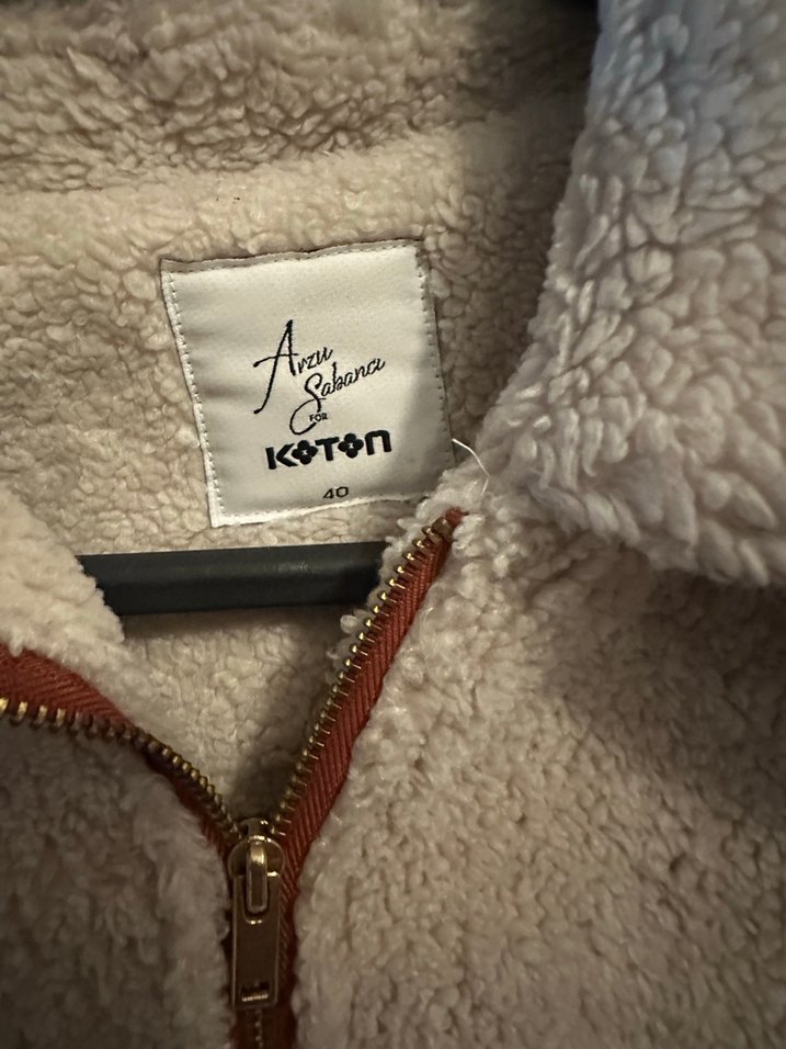 Kahverengi Kürklü Midi Kadın Ceket - Görsel 2