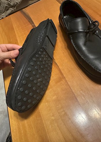 Klasik Siyah Deri Tokalı Erkek Ayakkabı - Görsel 2