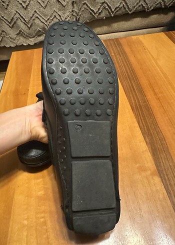 Klasik Siyah Deri Tokalı Erkek Ayakkabı - Görsel 4