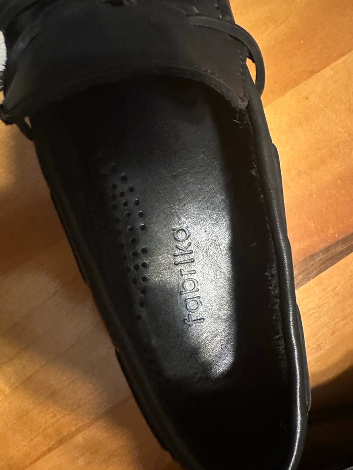 Klasik Siyah Deri Tokalı Erkek Ayakkabı - Görsel 3