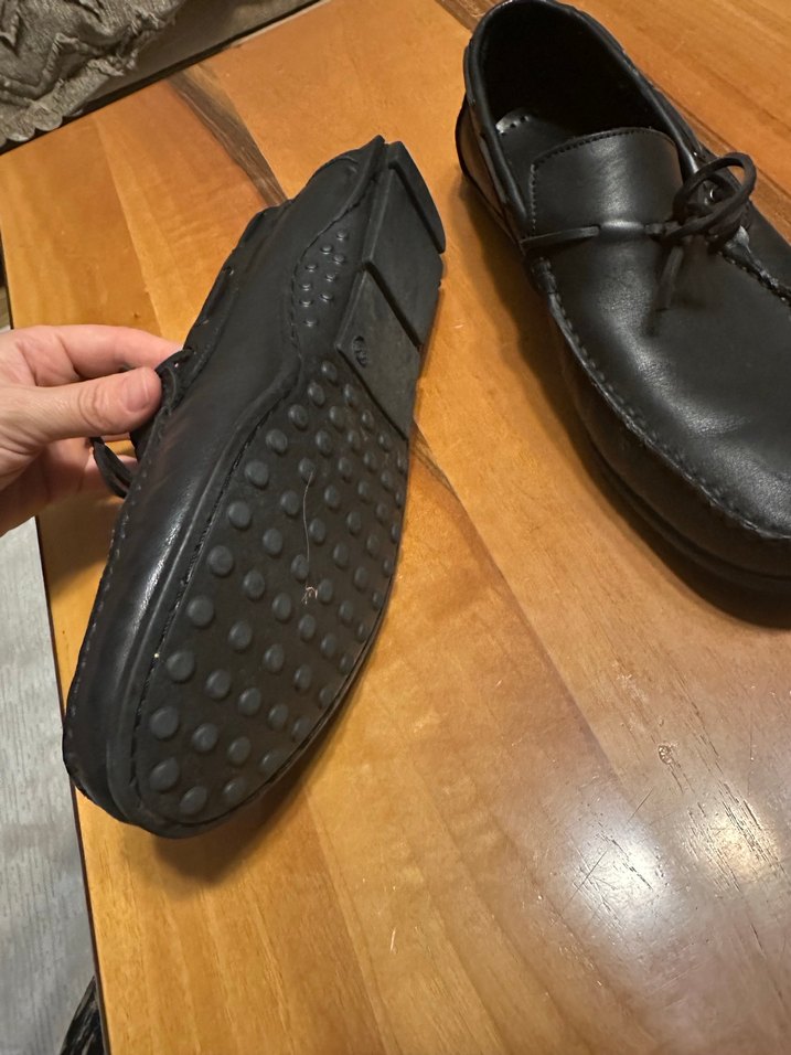 Klasik Siyah Deri Tokalı Erkek Ayakkabı - Görsel 2