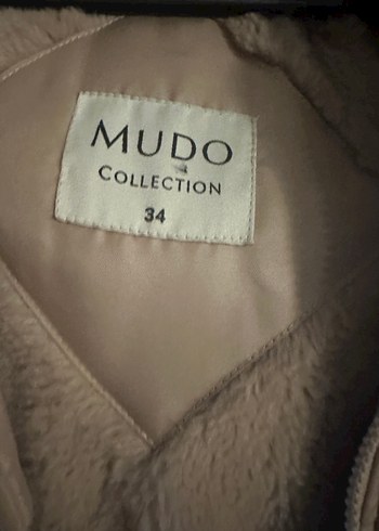 Bej Kürklü Kadın Yelek Mudo - Görsel 2