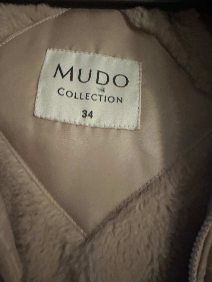 Bej Kürklü Kadın Yelek Mudo - Görsel 2