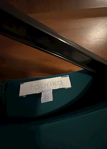 Kadın Turkuaz Midi Kalem Elbise - Görsel 2