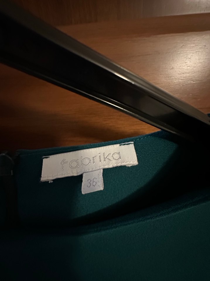 Kadın Turkuaz Midi Kalem Elbise - Görsel 2