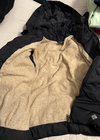 Columbia Siyah Fermuarlı Kışlık Kadın Mont - Görsel 3