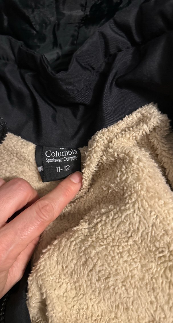 Columbia Siyah Fermuarlı Kışlık Kadın Mont - Görsel 2