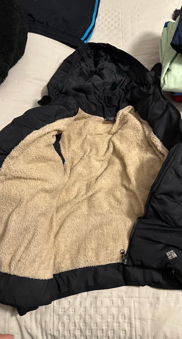 Columbia Siyah Fermuarlı Kışlık Kadın Mont - Görsel 3