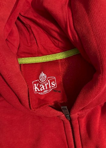 Koyu Kırmızı Kapüşonlu Fermuarlı Erkek Sweatshirt - Görsel 2