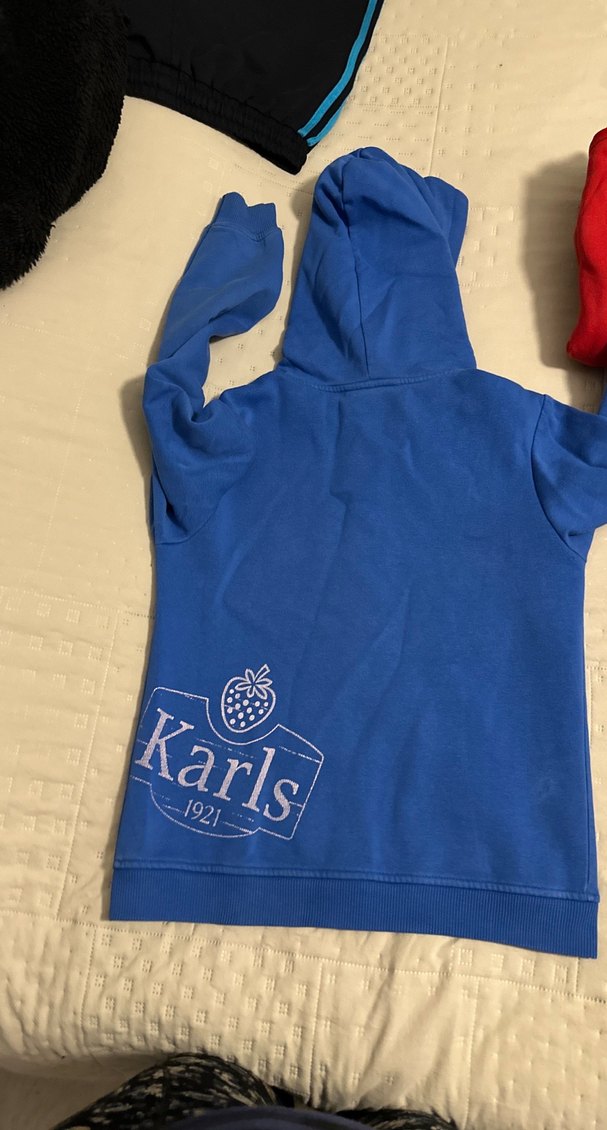 Mavi Fermuarlı Erkek Sweatshirt - Görsel 3