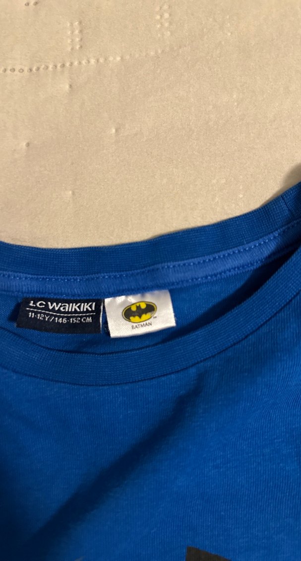 Erkek Çocuk Mavi Batman Baskılı Sweatshirt - Görsel 2