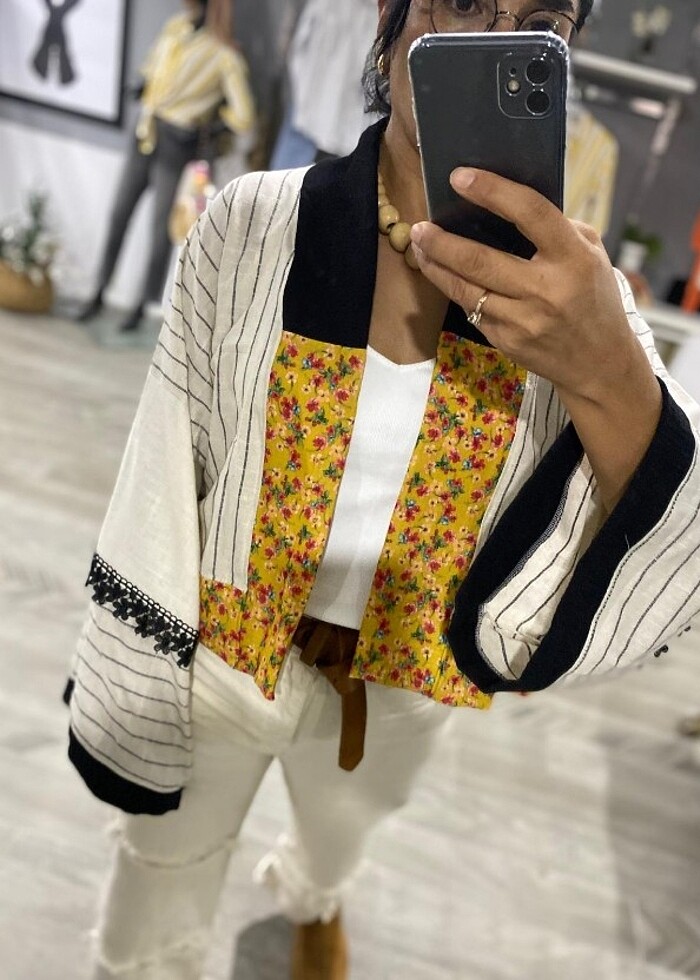 Özel dikim kimono - Görsel 3