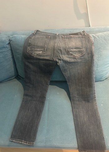 32 Beden gri Renk Erkek Kot Pantolon