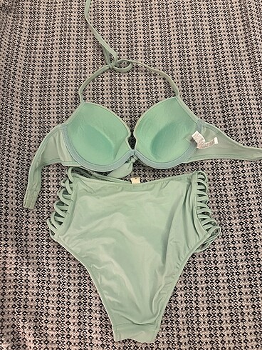 m Beden Penti yüksek bel bikini takimi