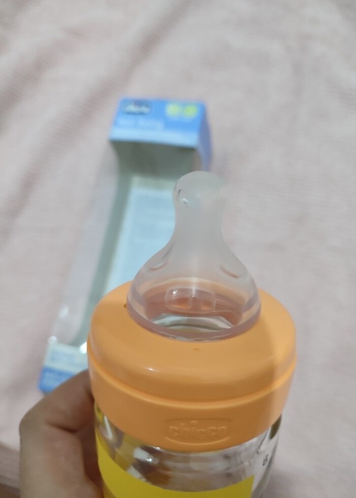 Chicco Cam Biberon 240 ml/ 1 numara yavaş akış başlık - Görsel 3