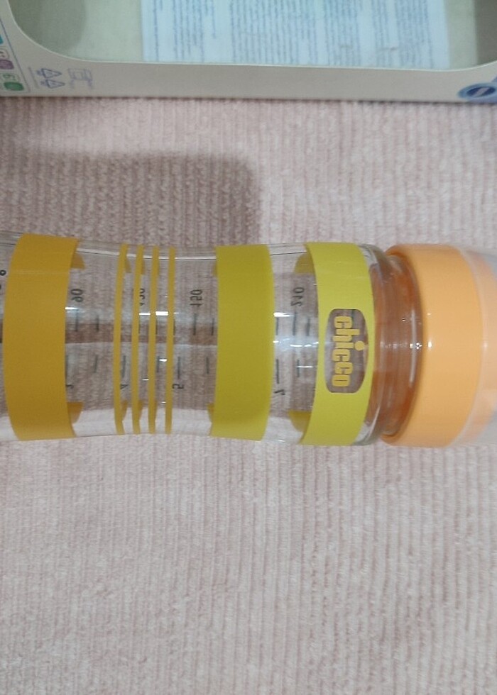 Chicco Cam Biberon 240 ml/ 1 numara yavaş akış başlık - Görsel 4