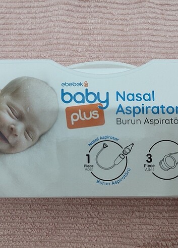 E bebek baby plus nasal aspiratör