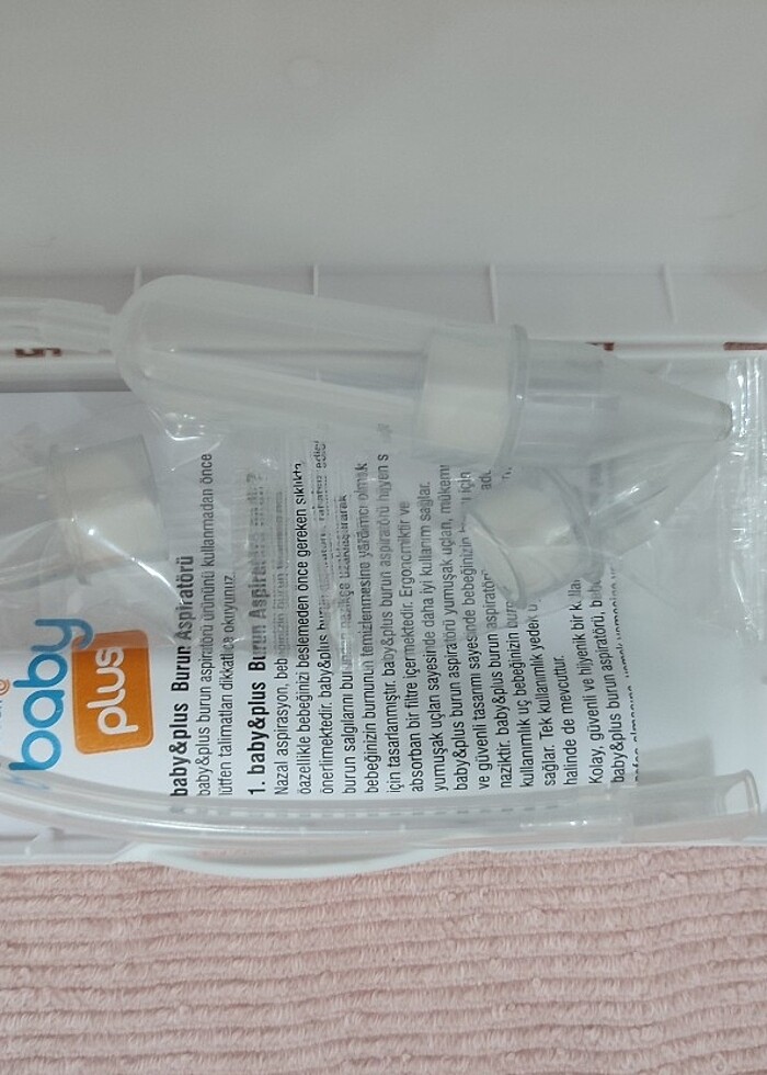 E bebek baby plus nasal aspiratör - Görsel 3