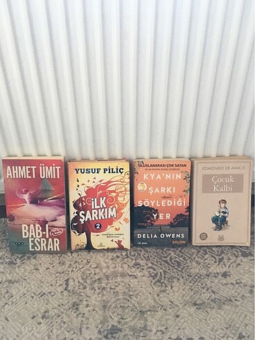 4 lü kitap seti
