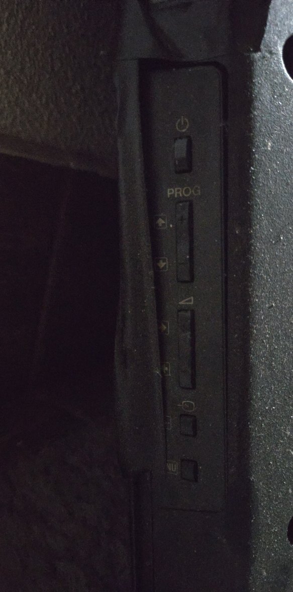 Siyah Sony Monitör televizyon - Görsel 4