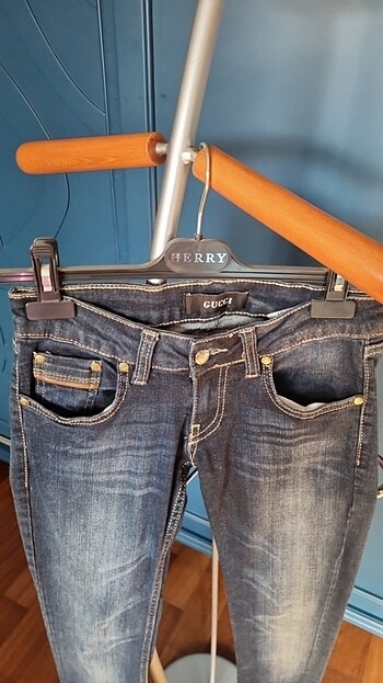 27 Beden lacivert Renk KOT PANTOLON
