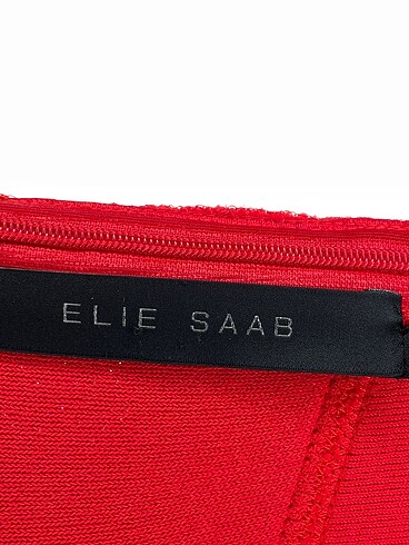 38 Beden kırmızı Renk Elie Saab Uzun Elbise %70 İndirimli.