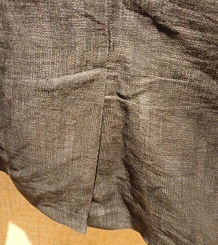 Que Erkek keten ceket - Görsel 10