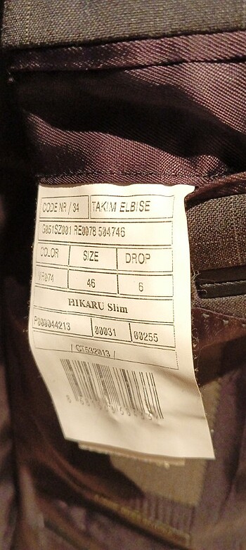 Cacharel erkek ceket İtalyan markası iyi durumda  - Görsel 6