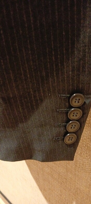 Network mevsimlik yün kumaş erkek ceket - Görsel 2