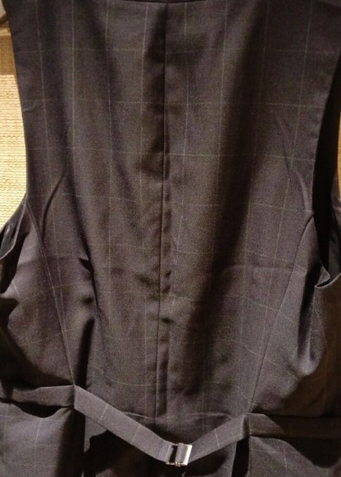 Network erkek yelek %yün kumaş  - Görsel 5